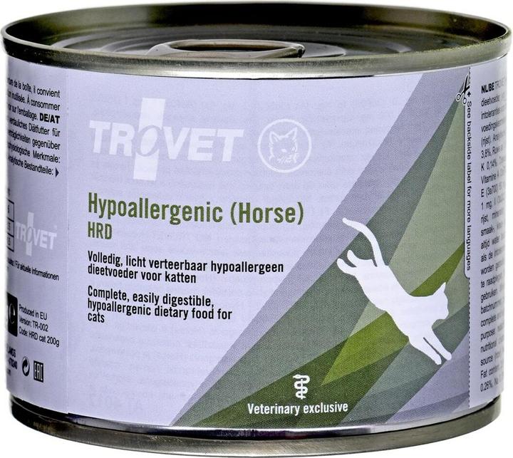 Actual product image Trovet HRD 200 g z koniną dla kotów (Adult, Puppy + kitten, 1 pcs., 200 g)