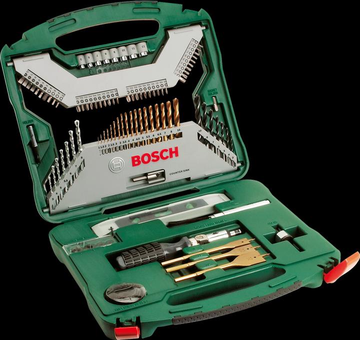 Bosch Zubehör X-Line Titanium-Set, 100-teilig (32 mm, 38 mm, 45 mm, 54 mm)
