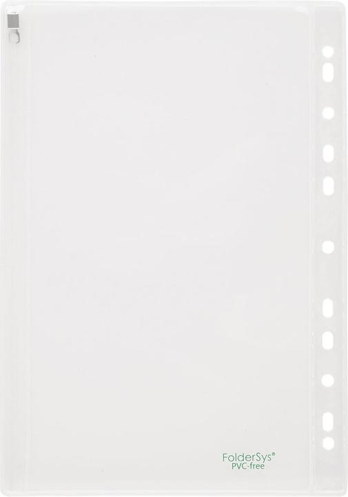 Immagine prodotto Foldersys 10 buste con chiusura a scorrimento A4 trasparenti da 0,3 mm