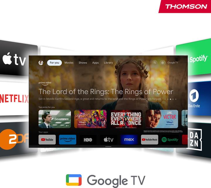 Actual product image Thomson Streaming Box Plus 270 (32 GB, Android 12)