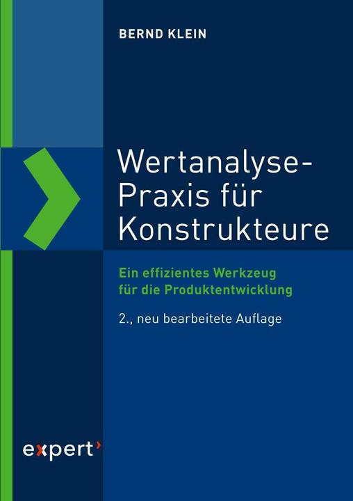 Actual product image Wertanalyse-Praxis für Konstrukteure (German, Bernd Klein, 2018)
