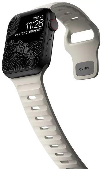 Image du produit Nomad Ceinture de sport M/L AW 49/45/44/42 mm Pierre (Silicone)