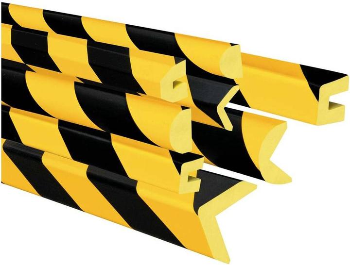 Immagine prodotto Moravia Staffa di protezione dei bordi 47/47 autoadesiva, giallo-nero