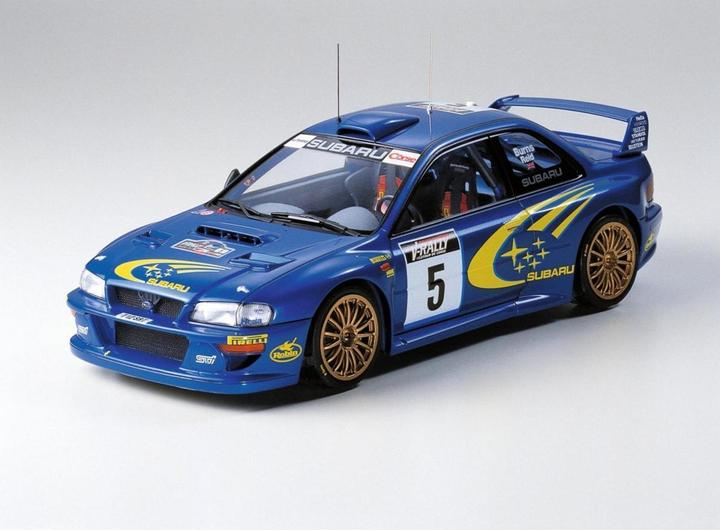 Actual product image Tamiya 1:24 Subaru Impreza WRC '99