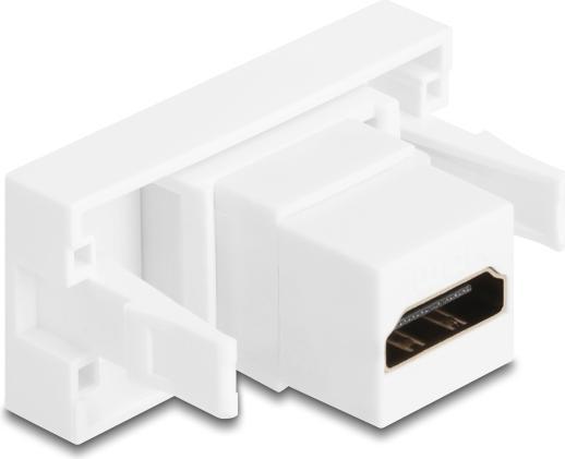 Immagine prodotto Delock Modulo Easy 45 da presa HDMI a presa HDMI 4K 60Hz bianco (Cavi antenna)