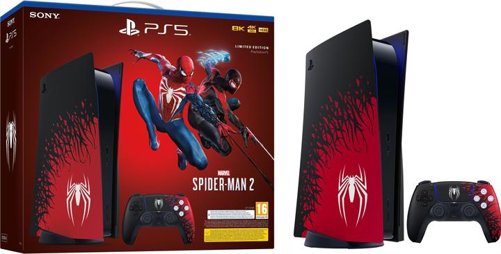 Actual product image Sony PlayStation 5 Console - Marvel's Spider-Man 2 Limited Edition Bundle
