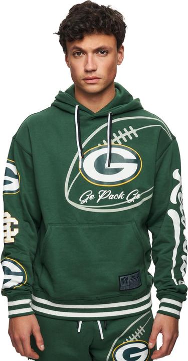 Actual product image Recovered Re:covered Fleece Hoody - PATCHES Green Bay Packers (XXL)