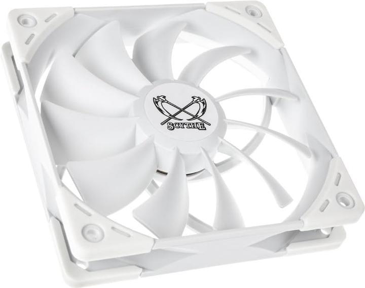 Produktbild Scythe Kaze Flex 120 White PWM Lüfter, 300-1200U/min (120 mm, 1 x)
