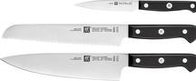 Image du produit Zwilling Set de couteaux Gourmet 3 pcs. (couteau à éplucher / couteau de cuisine / couteau à pain)
