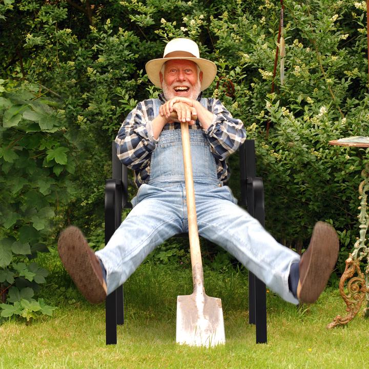 Produktbild Relaxdays Gartenstuhl Metall