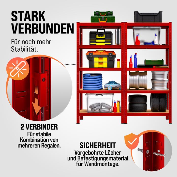 Actual product image Monzana Heavy duty shelf