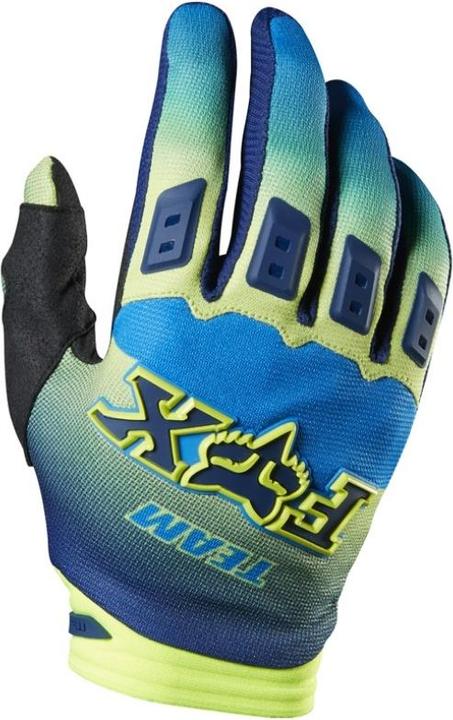 Actual product image Fox Gloves 15 Dirtpaw Imperial Blue-Yell (XXL)