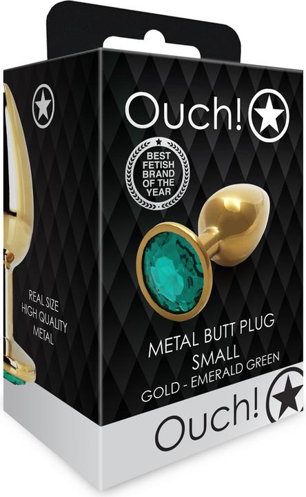 Immagine prodotto Ouch! Plug anale rotondo a forma di gemma - Piccolo