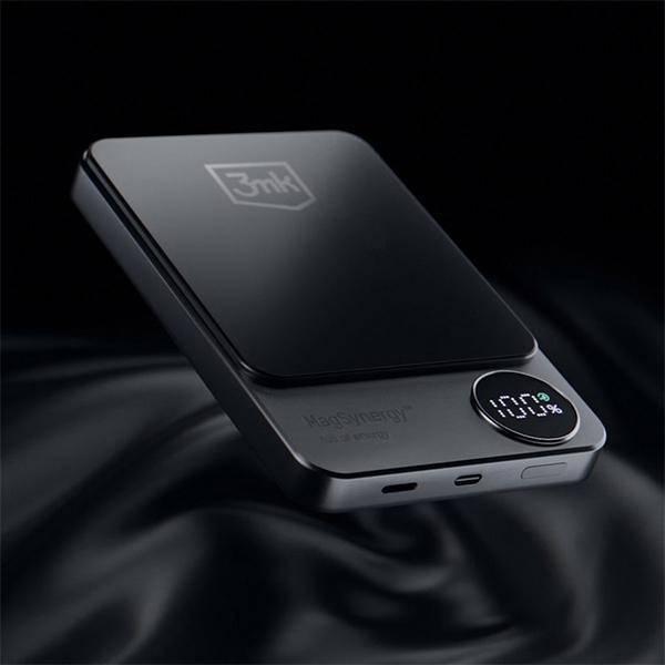 Produktbild 3MK MagSynergy 10000mAh / 3,7V/37Wh 5V-2A/9V-2,22A/12V-1,5A 18W (max.) (10000 mAh, 18 W, 18 Wh)