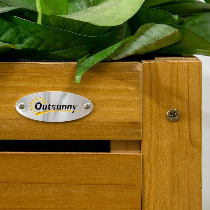 Image du produit Outsunny Lit surélevé avec plan de travail