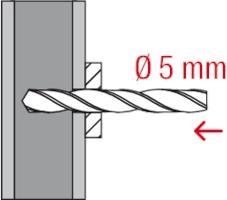 Actual product image Fischer Balcony cladding fastener (50 pcs.)