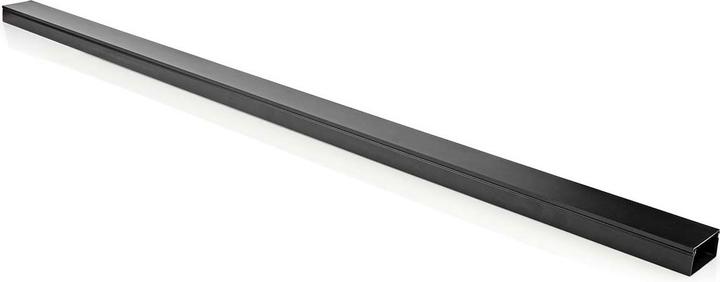 Produktbild Nedis Kabelmanagement | Röhre | 1 Stück | max. Kabeldicke: 25 mm | Aluminium | Schwarz (Kabelkanal, 110 cm)