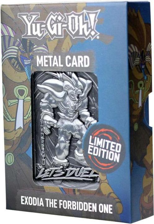 Actual product image Yu-Gi-Oh ! - Exodia le maudit - Carte en métal collector