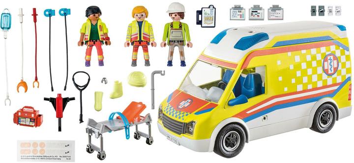 Actual product image Playmobil 71202 Ambulance with light and sound (71202, Playmobil City Life)