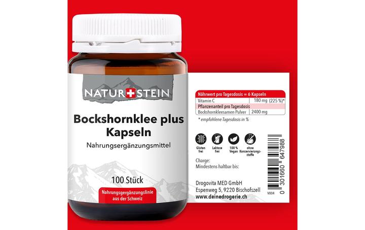 Image du produit Naturstein Fenugrec plus (100 pièce(s), Capsules, 154 g)
