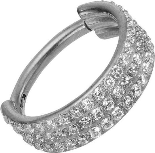 Produktbild Bijouteria Ohrpiercing (Titan, Kristall)