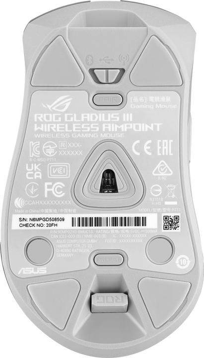 Immagine prodotto ASUS ROG Gladius III (Senza fili, Cablato)