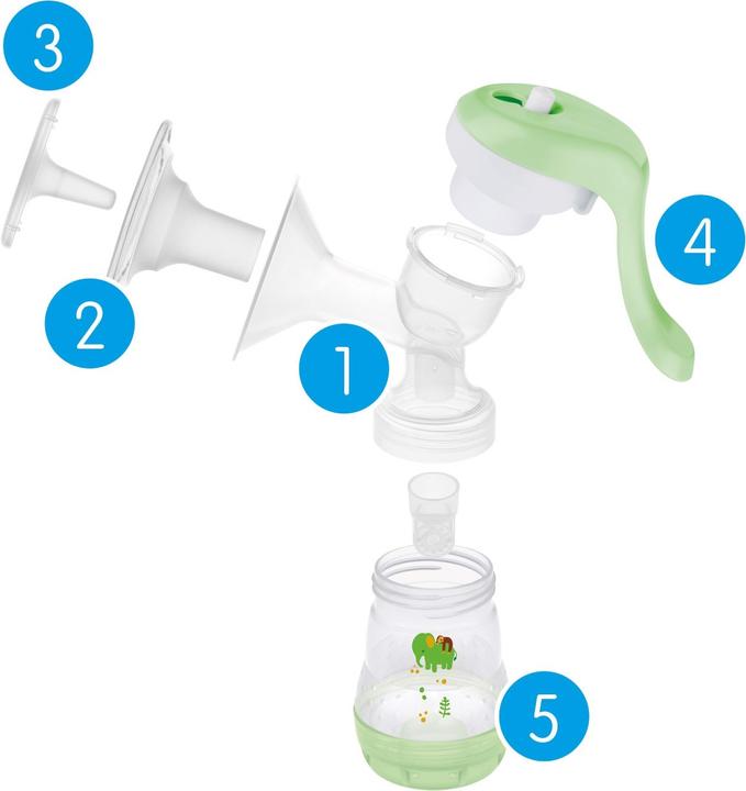 Actual product image MAM Manual breast pump