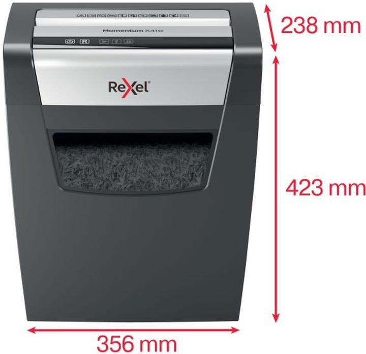 Actual product image Rexel Momentum X410 (Particle cut)