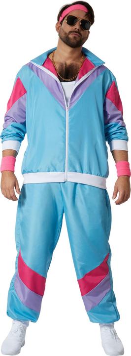 Image du produit tectake Costume pour homme rétro années 80,90 ensemble de survêtement (L)