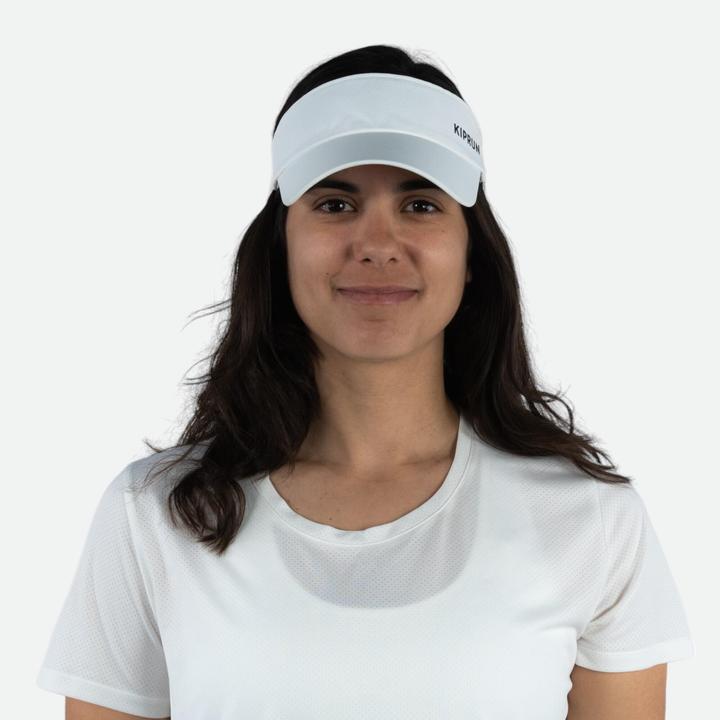 Immagine prodotto Kiprun Cappellino con visiera da corsa - V2 bianco