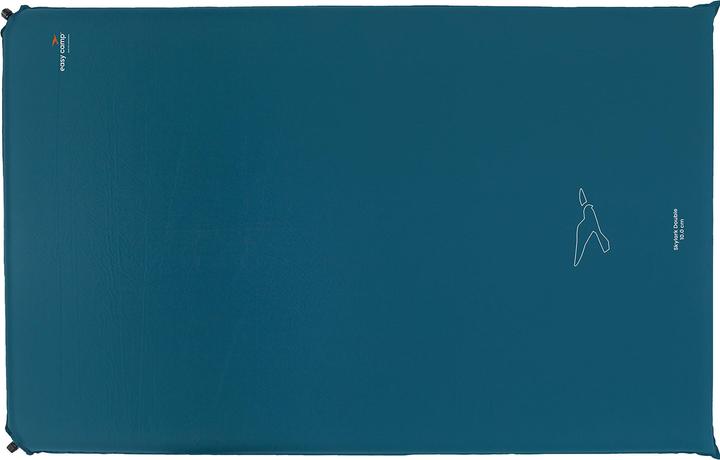 Actual product image Easy Camp Skylark Mat Double 10cm, Blue 300080 (blau, Modell 2025)