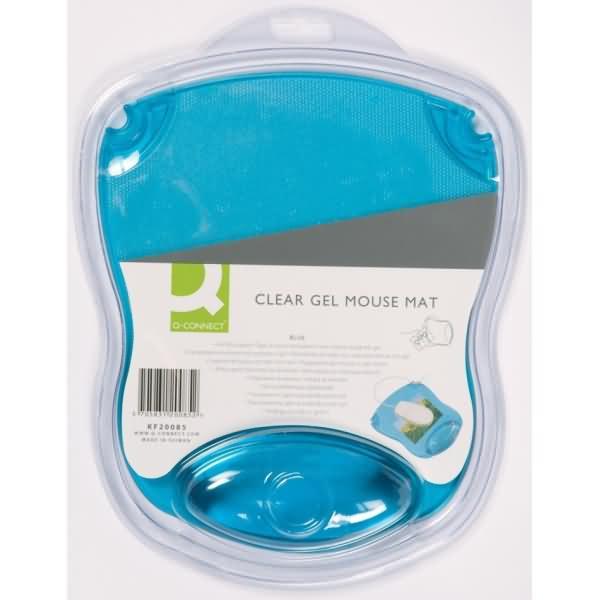 Immagine prodotto Q-Connect Tappetino per mouse con gel pad blu