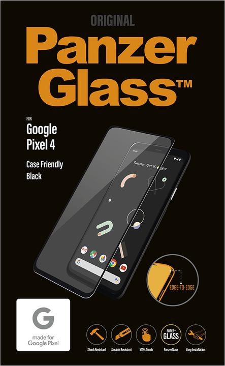 Produktbild PanzerGlass Edge to Edge (1 Stück, Google Pixel 4)