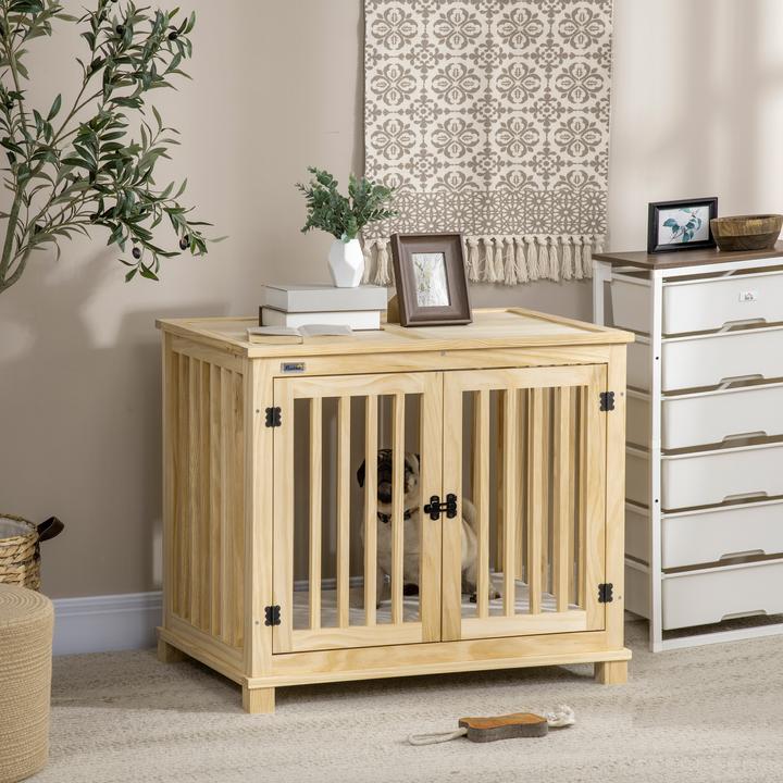 Actual product image PawHut Dog cage with cushion (Dog kennel)