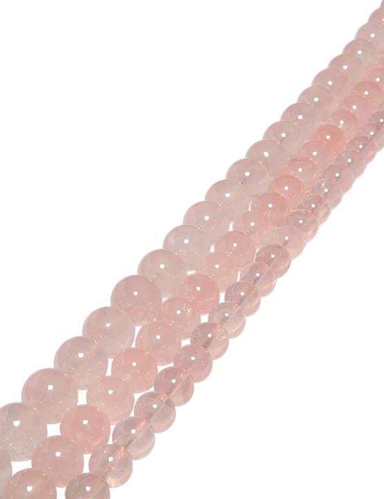 Actual product image Leyda Rose quartz string
