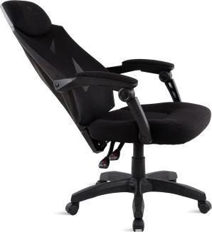 Actual product image Spirit Of Gamer Chaise Gaming Hellcat Black Tissu noir.