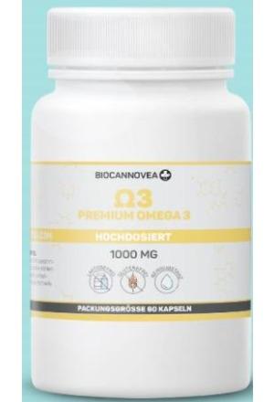 Image du produit Biocannovea Omega 3 caps (60 pièce(s), Capsules, 116 g)