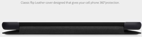 Actual product image Nillkin Qin Series (Samsung Galaxy A71)