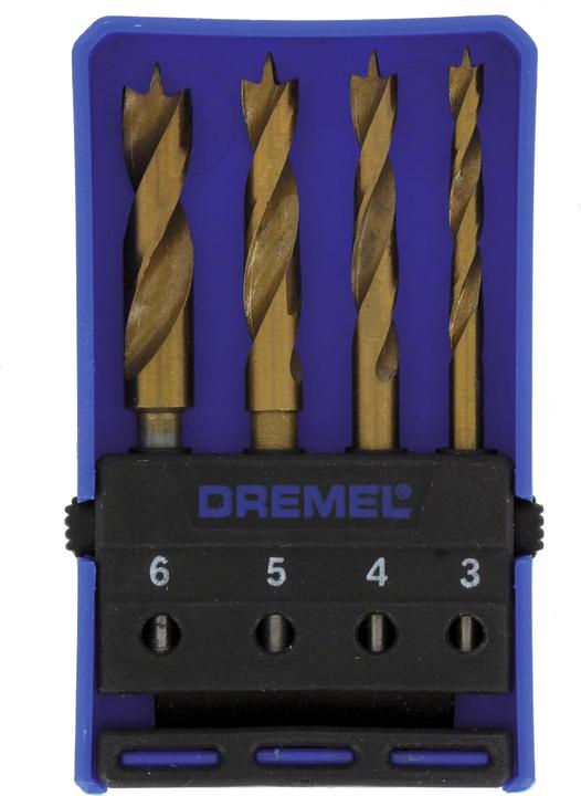 Produktbild Dremel Holzbohrer-Satz Ø 3,0 / 4,0 / 5,0 / 6,0 mm (4 Stück) (3, 4, 5 und 6 mm)