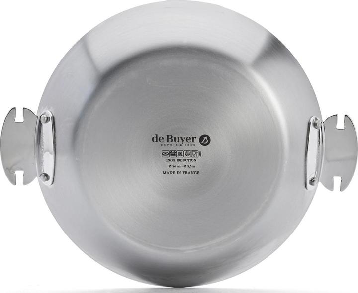 Produktbild de Buyer PFANNE ALCHIMY LOQY ø24 (24 cm, Bratpfanne, Edelstahl)