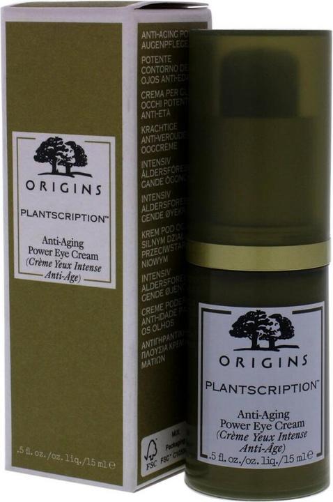 Produktbild Origins Plantscription Anti-Aging Power Eye Cream (Crème, 15 ml, Tag)