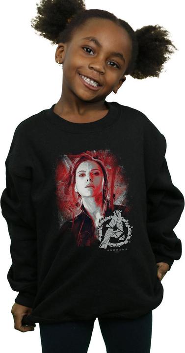 Image du produit Sweatshirt brossé fille Avengers Endgame Black Widow (116)
