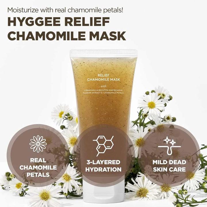 Produktbild Hyggee Relief chamomile mask (95 ml)