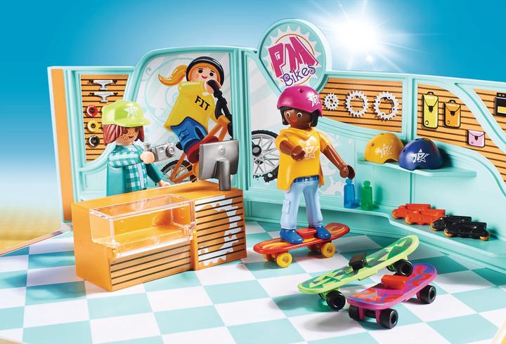 Actual product image Playmobil Bike Skate Shop (9402, Playmobil City Life)
