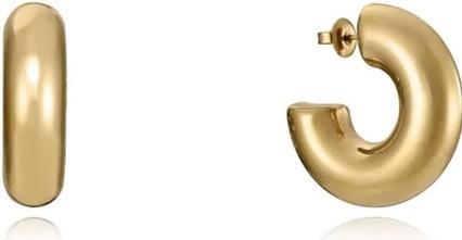 Image du produit Viceroy Distinctive boucle d'oreille plaquée or Air 14089E01012