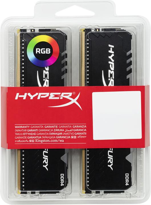 Produktbild HyperX Fury RGB (4 x 8GB, 3600 MHz, DDR4-RAM, DIMM)