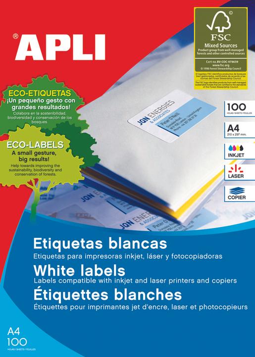 Produktbild Apli universelle MEDIZINPRODUKTE, 105x42,4mm, weiss
