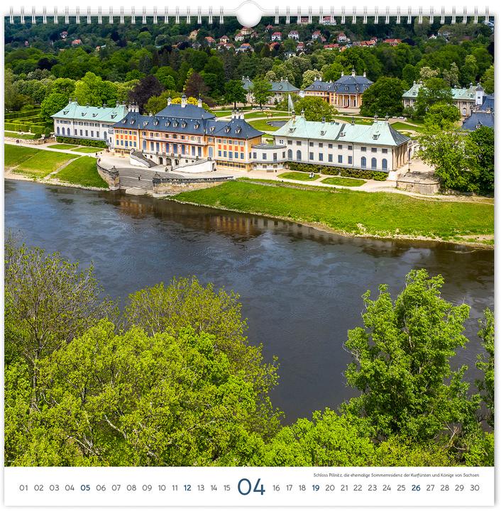 Image du produit Kalender Burgen und Schlsser Sachsen 2026 (30 x 30 cm, Allemand)