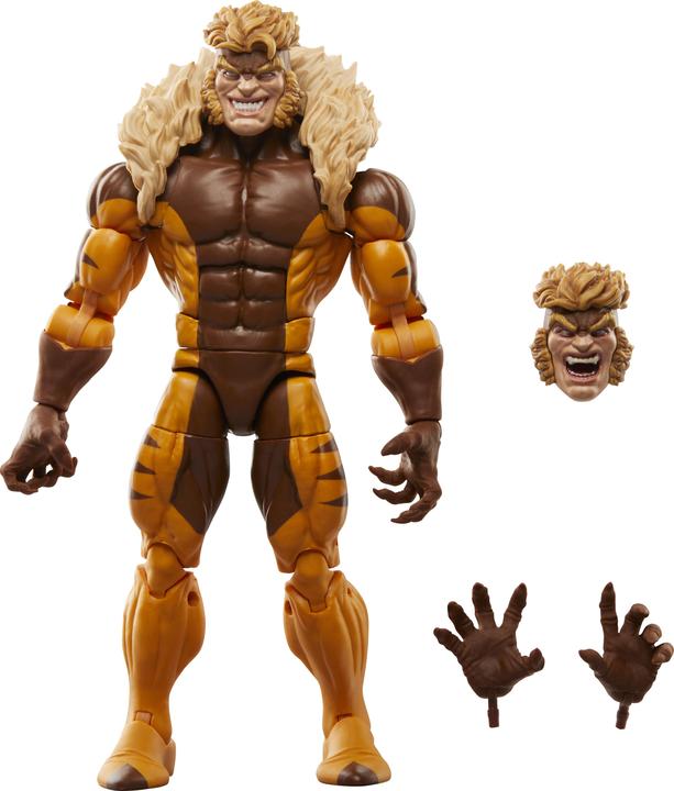 Produktbild Hasbro Wolverine 50th Anniversary Marvel Legends Actionfiguren 2er-Pack Marvel's Logan & Sabretooth