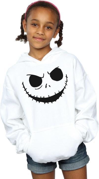 Image du produit Disney - Sweat à capuche NIGHTMARE BEFORE CHRISTMAS JACK'S FACE BOLD - Fille (128)